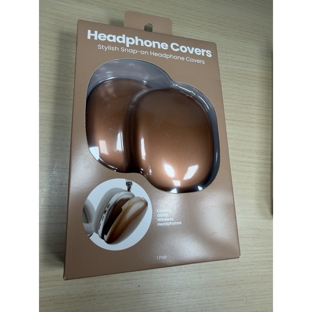 GEMS Wireless‎ Over-Ear Headphone Covers Bronze